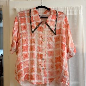 WRAY Floral Pink Women's Top